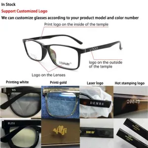 نظارات للجنسين Tr90, نظارات حجب الضوء الأزرق ، نظارات مربعة ، إطار الكمبيوتر ، مع التعبئة والتغليفUnisex TR90 Glasses, Blue Light Blocking Glasses, Square Glasses, Computer Frame, with Packaging