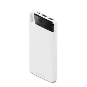 10,000 mAh Power Bank - White