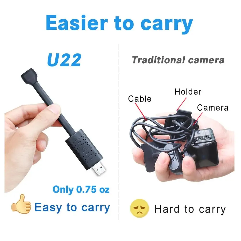 1080P HD Wifi USB Camera with Night Vision Motion Detection -1080P HD Camera