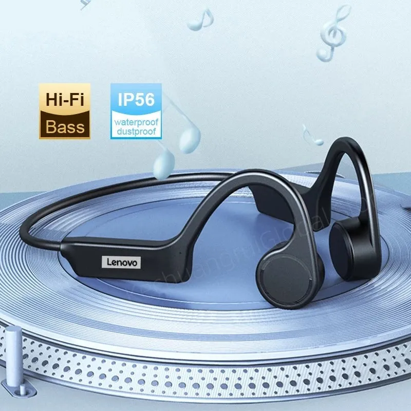 10pcs Wireless Bluetooth X4 Bone Conduction Hifi Ear-hook Waterproof Sports Earphones with Mic