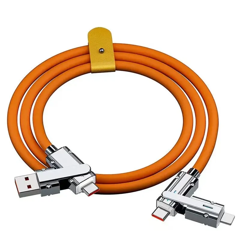 2 in 2 Type c to Type c Cable for Fast Charging Iphone Ipad Huawei Samsung