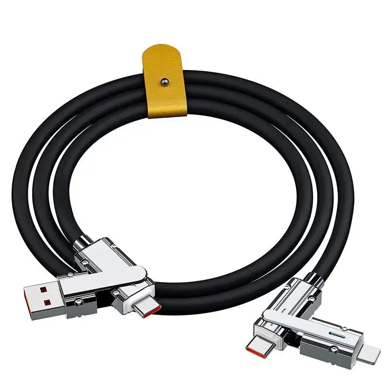 2 in 2 Type c to Type c Cable for Fast Charging Iphone Ipad Huawei Samsung