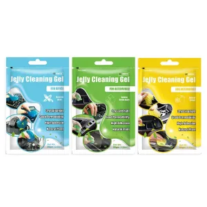 3Pc Car Vent Dust Cleaning Gel Reusable Magic Cleaner