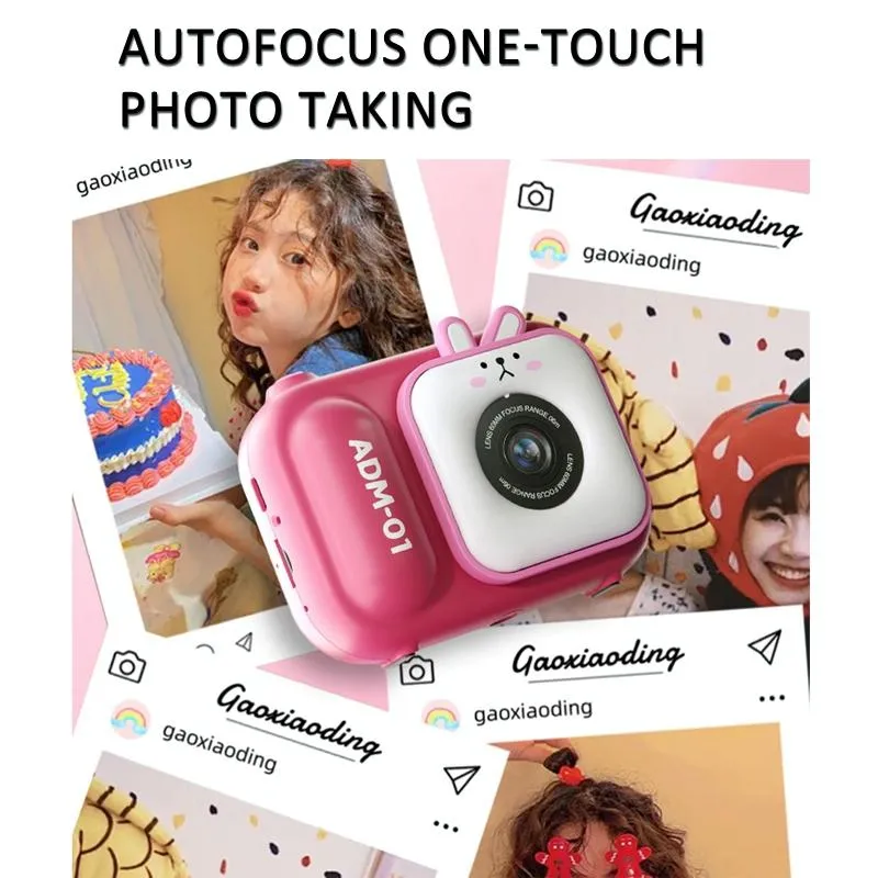 48MP Dual Lens Kids Digital Camera | 2.4 IPS Screen | 32GB TF Card | Blue Fox