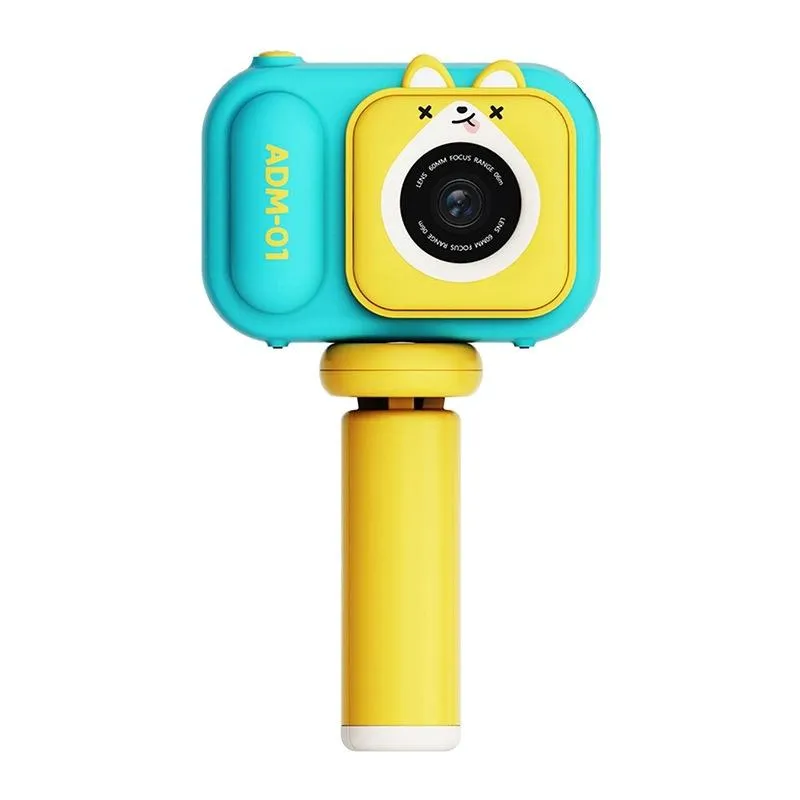 48MP Dual Lens Kids Digital Camera with 2.4" IPS Screen & 32GB TF Card | Blue Fox | With 64GB TF Card | Pink Bunny