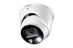 4K Ultra HD Smart Deterrence IP Dome Security Camera with Smart Motion Detection Plus