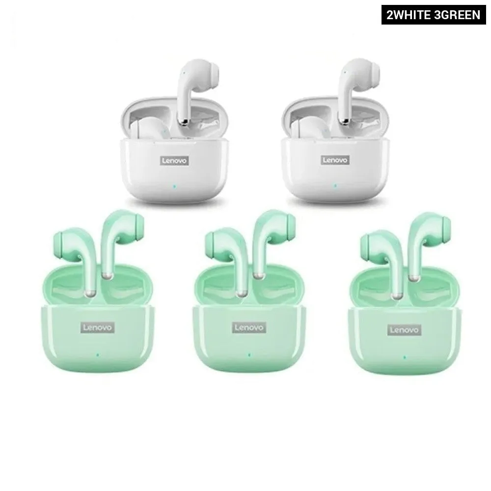 5pcs Wireless Bluetooth 5.1 Lp40 Pro Lp40pro Tws Sports Noise Reduction Touch Control Earphones