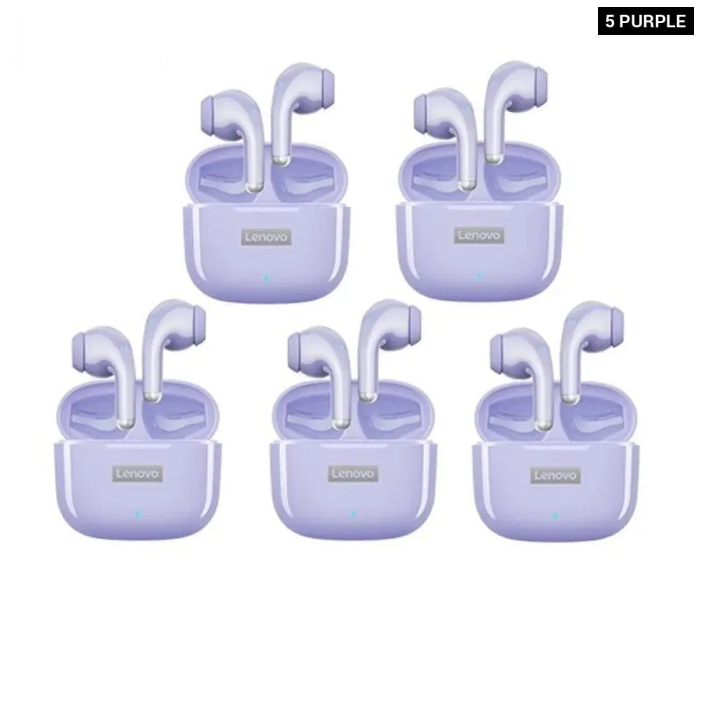 5pcs Wireless Bluetooth 5.1 Lp40 Pro Lp40pro Tws Sports Noise Reduction Touch Control Earphones