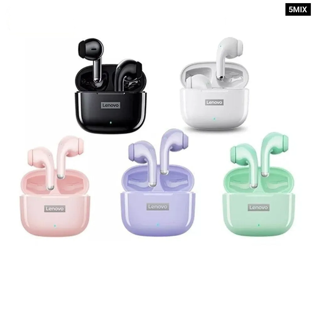5pcs Wireless Bluetooth 5.1 Lp40 Pro Lp40pro Tws Sports Noise Reduction Touch Control Earphones