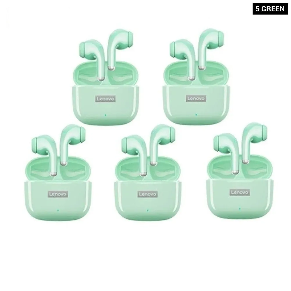 5pcs Wireless Bluetooth 5.1 Lp40 Pro Lp40pro Tws Sports Noise Reduction Touch Control Earphones
