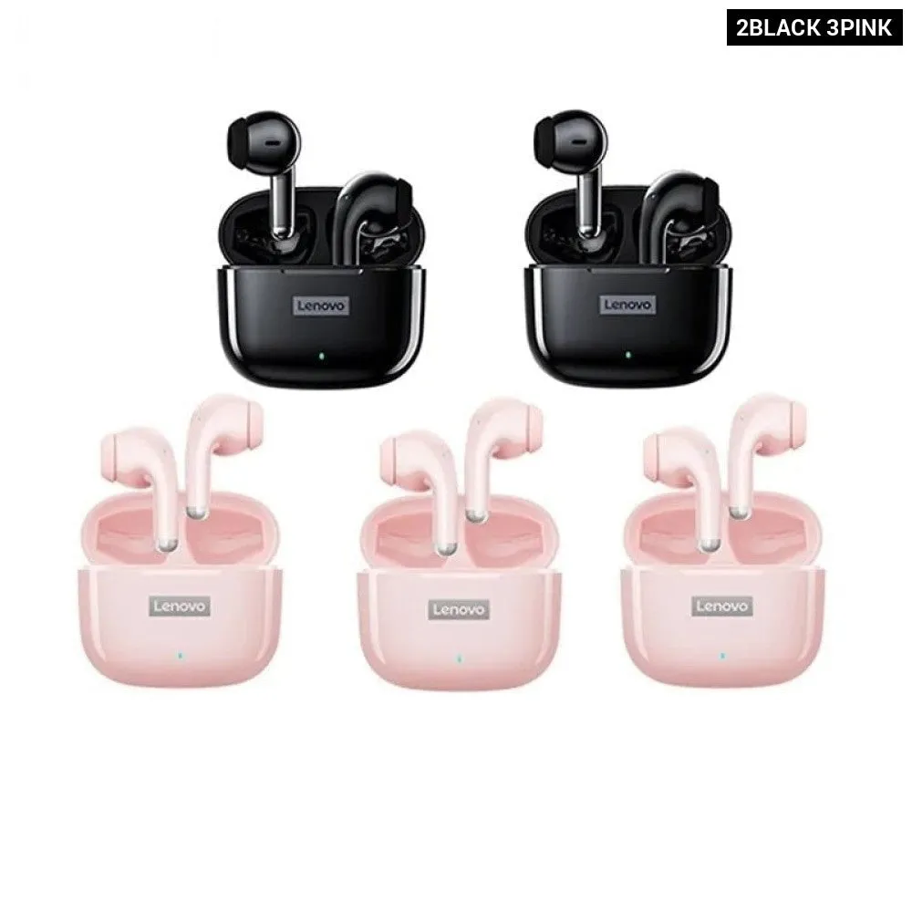 5pcs Wireless Bluetooth 5.1 Lp40 Pro Lp40pro Tws Sports Noise Reduction Touch Control Earphones