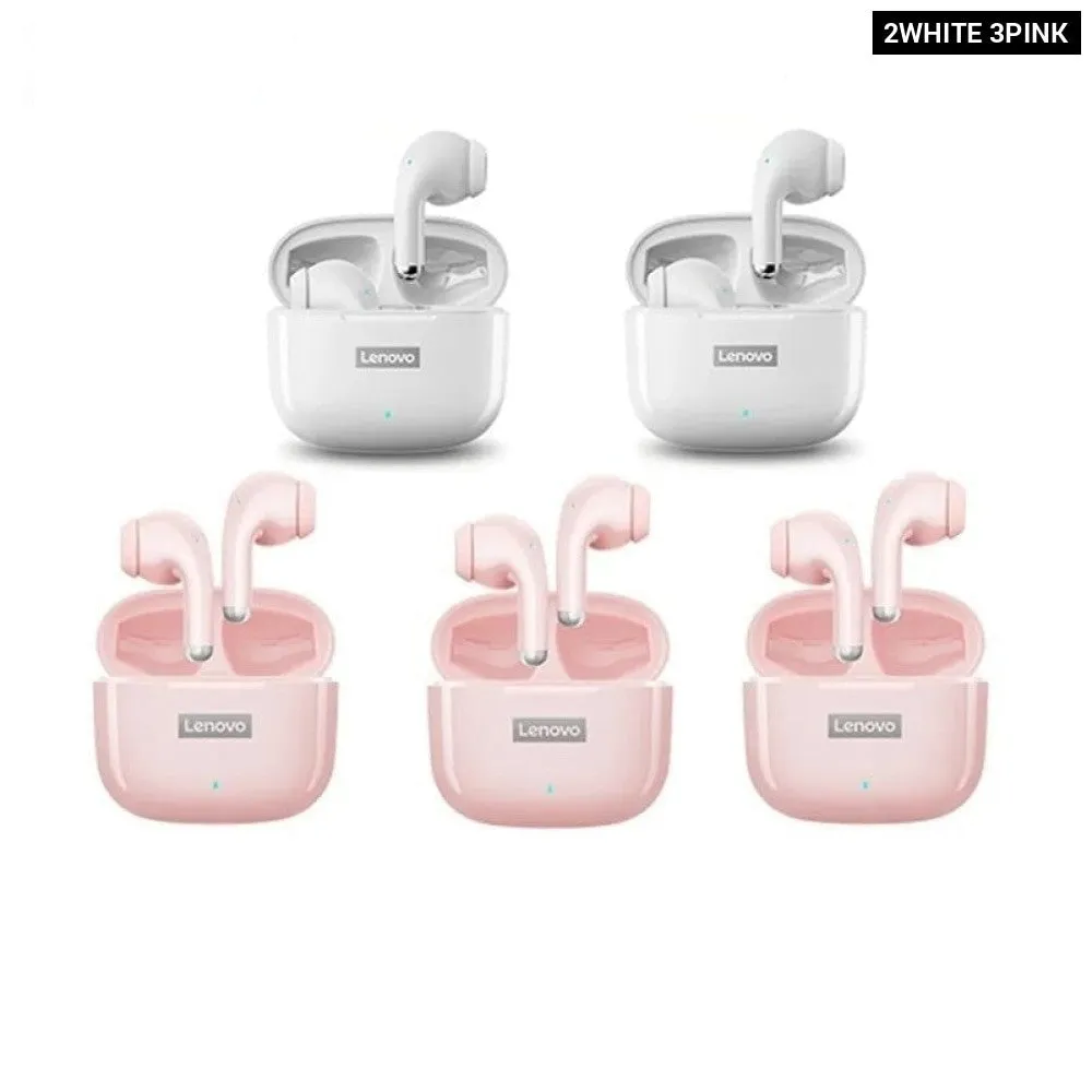 5pcs Wireless Bluetooth 5.1 Lp40 Pro Lp40pro Tws Sports Noise Reduction Touch Control Earphones