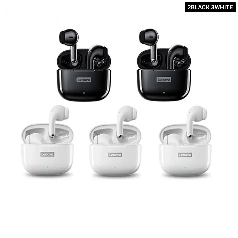5pcs Wireless Bluetooth 5.1 Lp40 Pro Lp40pro Tws Sports Noise Reduction Touch Control Earphones