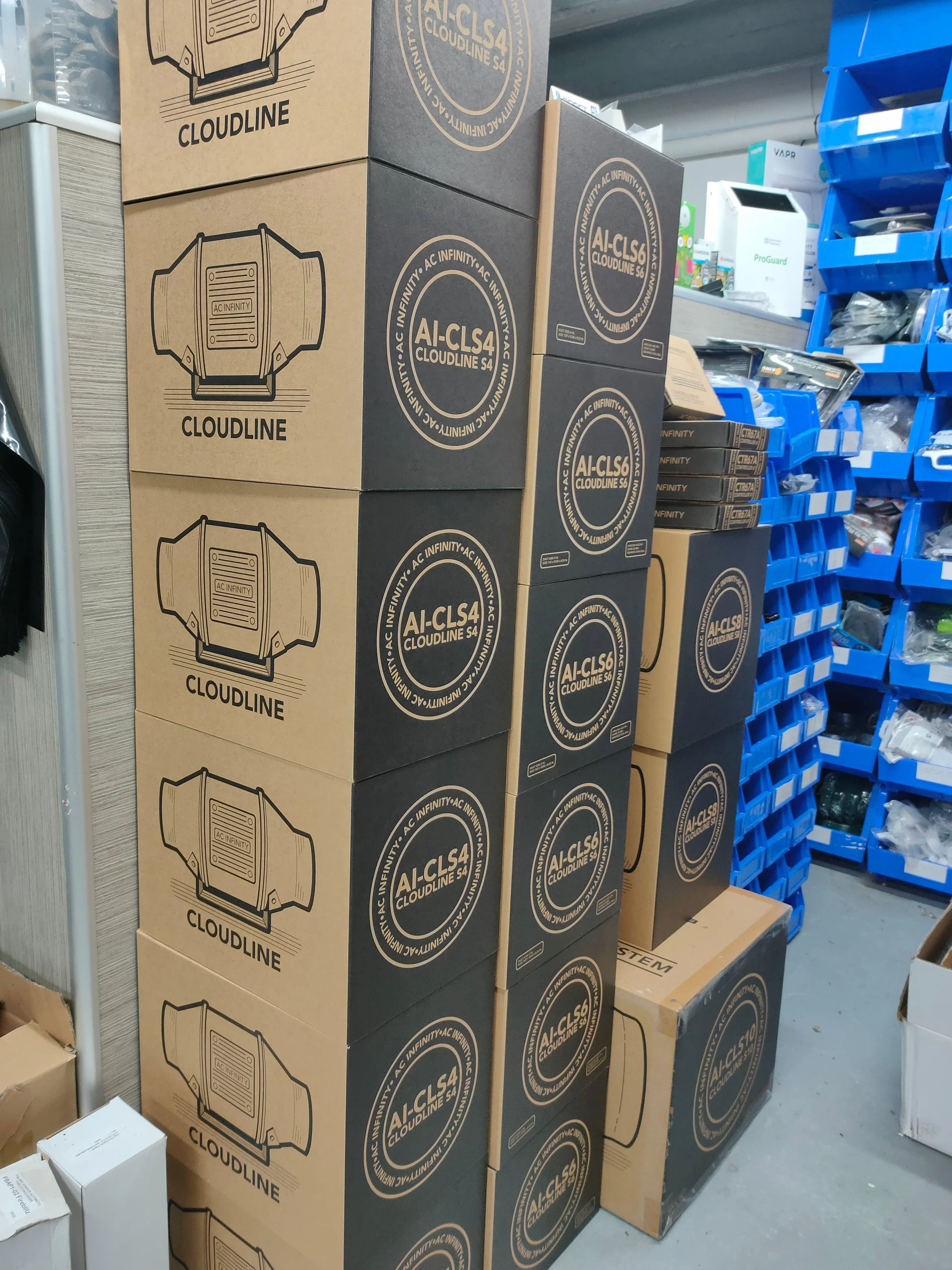 AC Infinity Cloudline EC Fan S-series