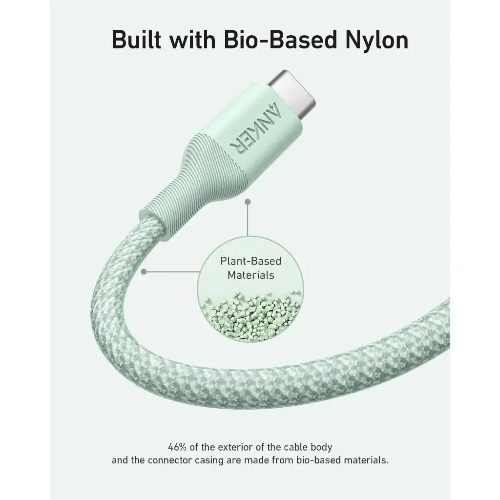Anker 542 PowerLine USB C to Lightning Cable [MFi Certified] Fast Charging 60W 6ft Cable A80B6