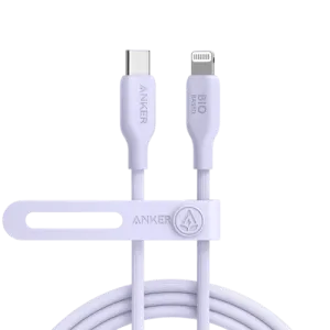 Anker PowerLine 542 USB-C to Lightning Cable (Bio-Based) (0.9m/3ft) -Violet