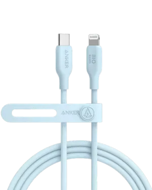 Anker Powerline 542 USB-C to Lightning Cable (Bio-Based) (1.8m/6ft) -Blue
