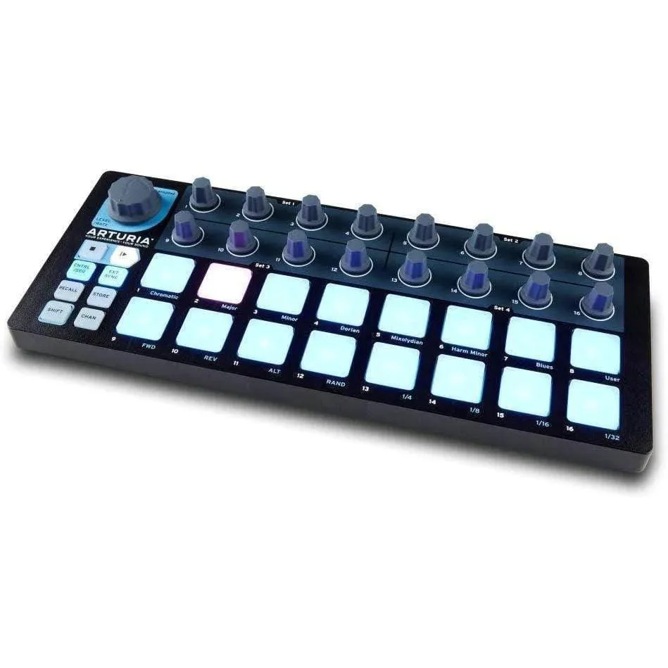 Arturia BeatStep USB/MIDI/CV Controller and Sequencer - Black Edition