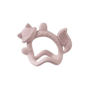 b.box Silicone Wrist Teether Fox Blush Pink