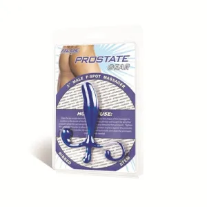 Blue Line 5" Male P-Spot Massager Blue