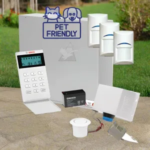 Bosch Solution 3000 Alarm System with 3 x Tritech Detectors  Icon Code pad