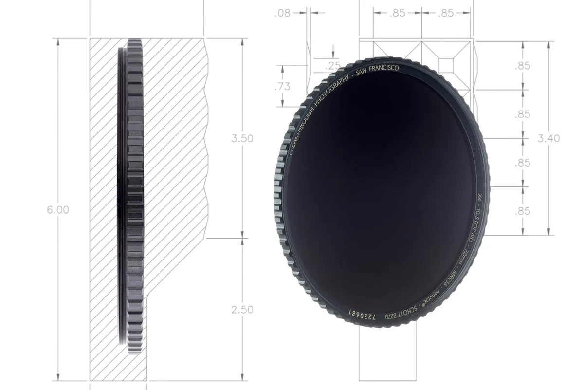 Breakthrough Photography 46mm X4 ND 10-stop Filter