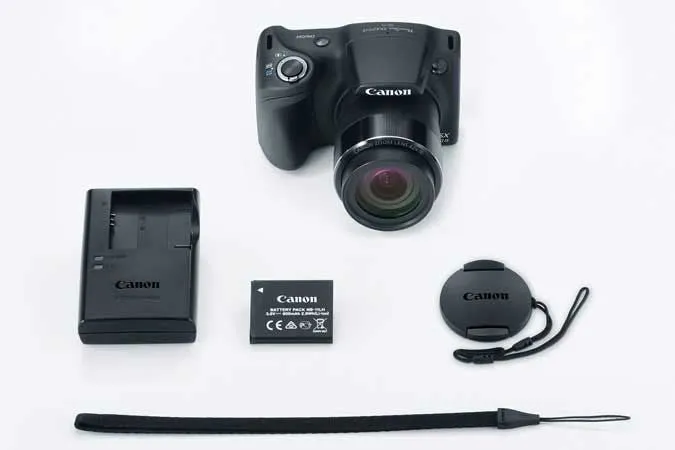 Canon PowerShot SX420 IS Black Digital Camera - 1068C001