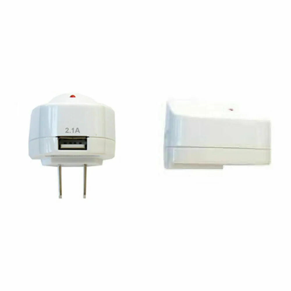 Cirago 5V AC Power USB 2.1A Home Wall Charger Adapter Plug For iPhone/iPad/iPod