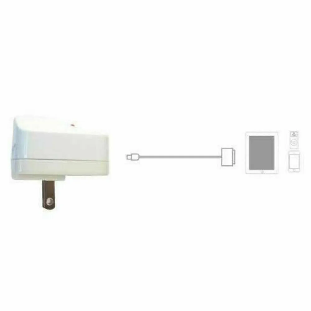 Cirago 5V AC Power USB 2.1A Home Wall Charger Adapter Plug For iPhone/iPad/iPod