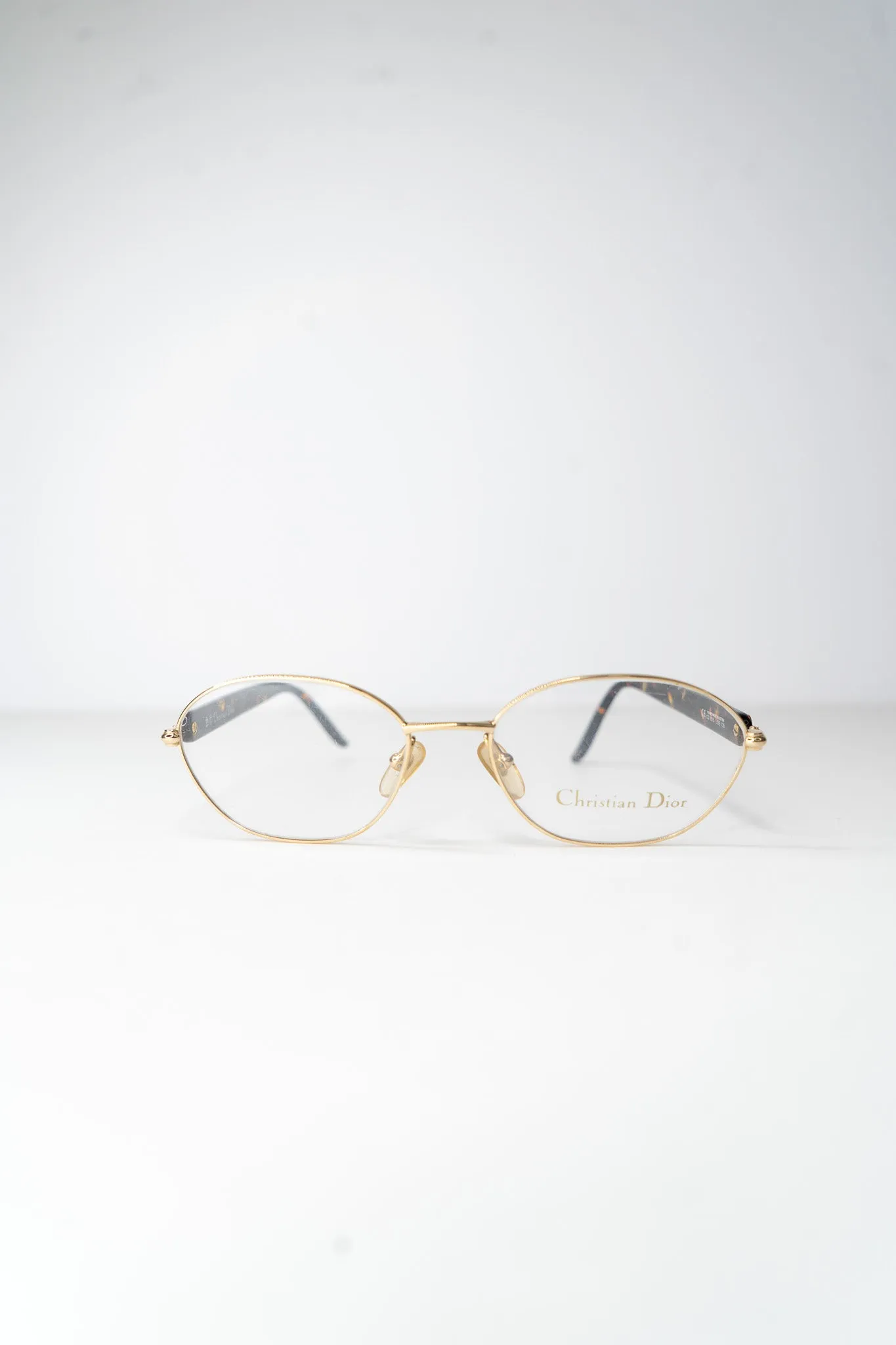 Dior Gold Quilted Glasses