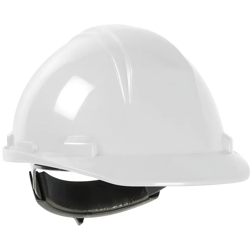 Dynamic 280-HP542R-01 Type II, Cap Style Hard Hat with HDPE Shell, 4-Point Textile Suspension and Wheel Ratchet Adjustment