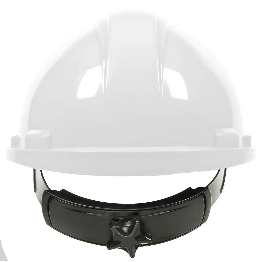Dynamic 280-HP542R-01 Type II, Cap Style Hard Hat with HDPE Shell, 4-Point Textile Suspension and Wheel Ratchet Adjustment