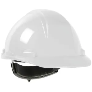 Dynamic 280-HP542R-01 Type II, Cap Style Hard Hat with HDPE Shell, 4-Point Textile Suspension and Wheel Ratchet Adjustment