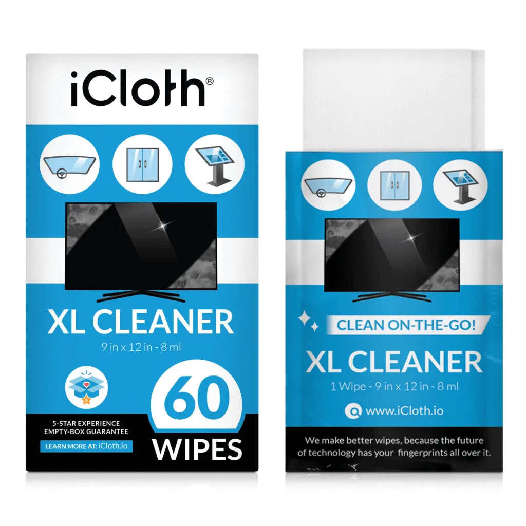 iCloth XL Screen and Lens Cleaner