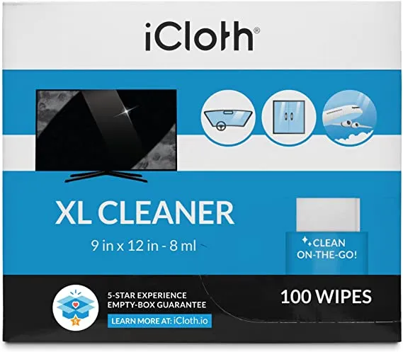 iCloth XL Screen and Lens Cleaner