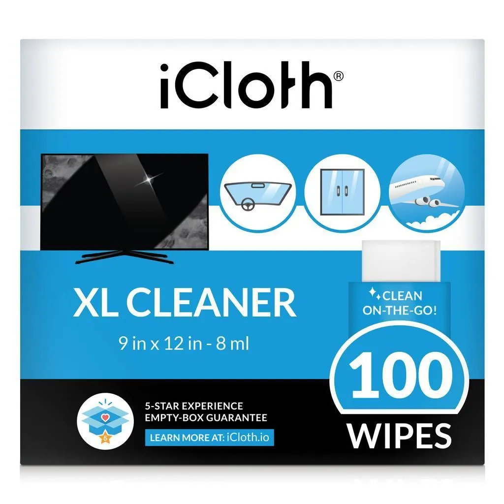 iCloth XL Screen and Lens Cleaner