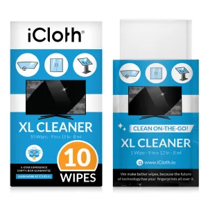 iCloth XL Screen and Lens Cleaner