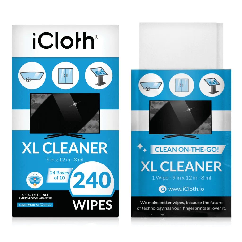 iCloth XL Screen and Lens Cleaner