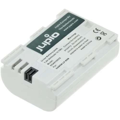 Jupio Kit: 2 x Canon LP-E6N Ultra 2040mAh Batteries   USB Dual Charger