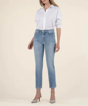 Kut From The Kloth Rachael High Rise Fab Ab Mom Regular Hem In Recognition