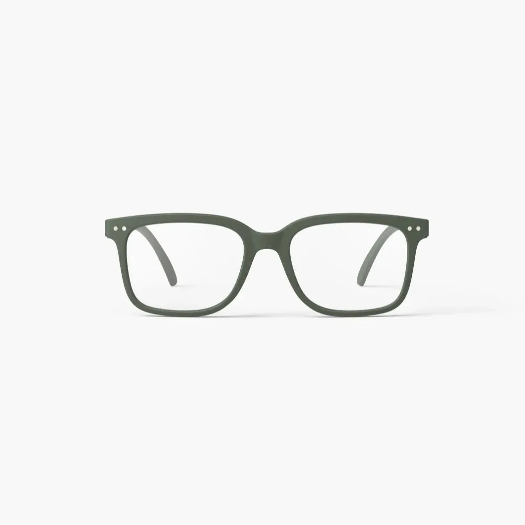 #L Reading Glasses (Kaki Green)