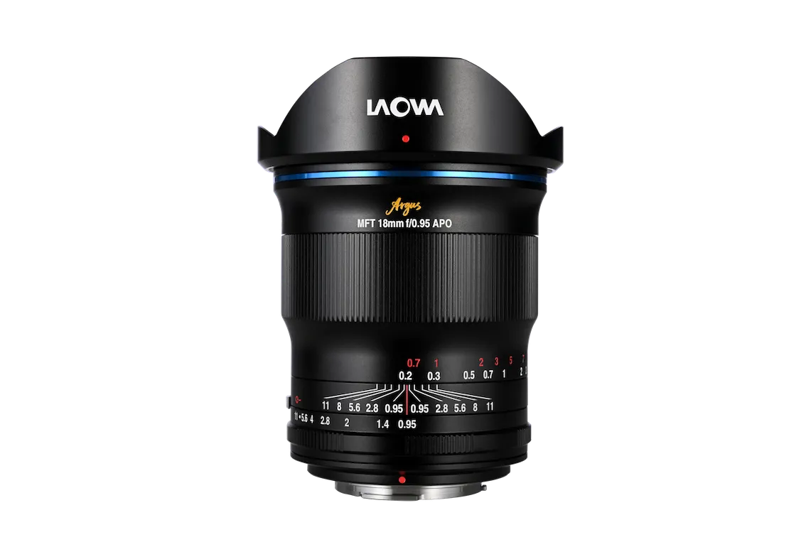Laowa Argus 18mm f/0.95 MFT APO Lens
