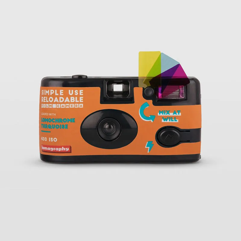 Lomography Simple Use Film Camera Lomochrome Turquoise