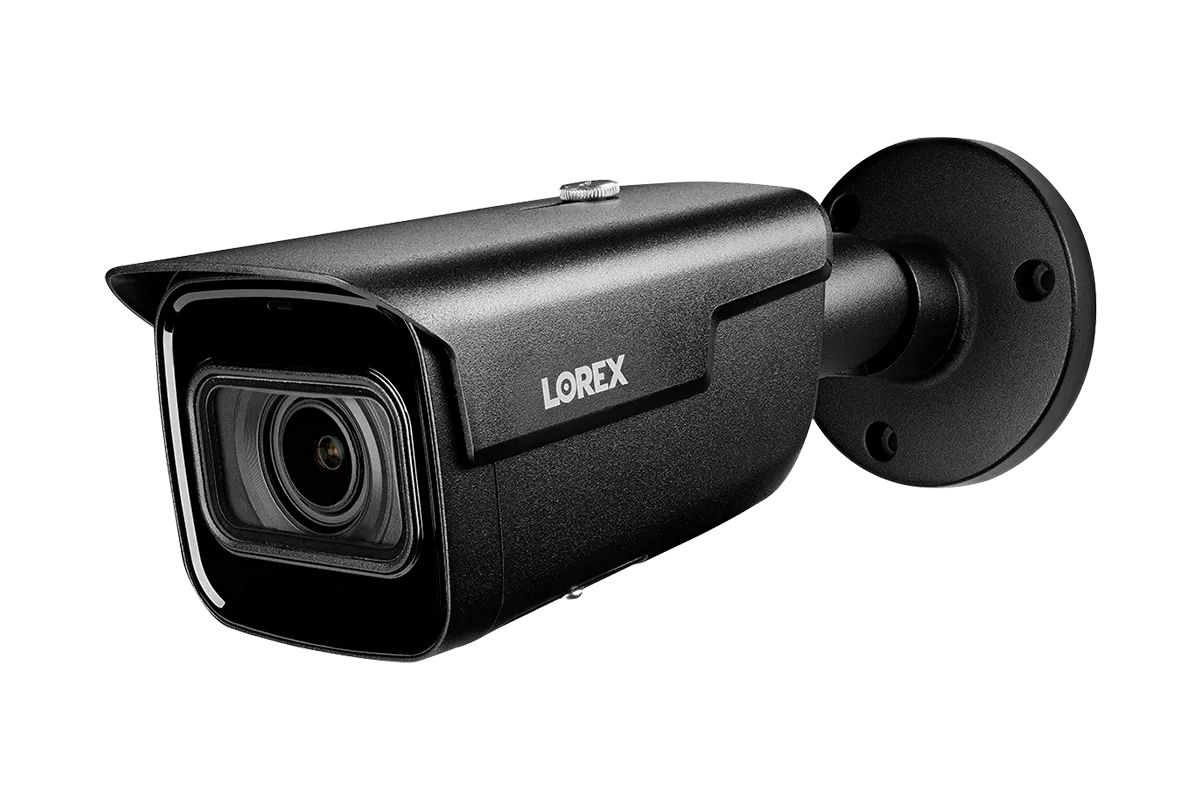 Lorex 4K (32 Camera Capable) 8TB NVR System with 8 Nocturnal 3 Listen-in Audio IP Cameras & 8 Motorized Varifocal IP Cameras