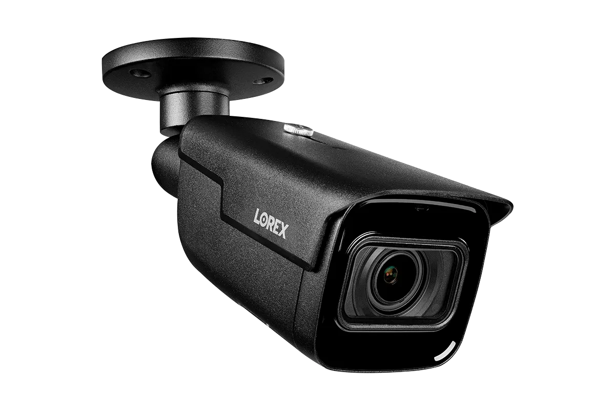 Lorex 4K (32 Camera Capable) 8TB NVR System with 8 Nocturnal 3 Listen-in Audio IP Cameras & 8 Motorized Varifocal IP Cameras