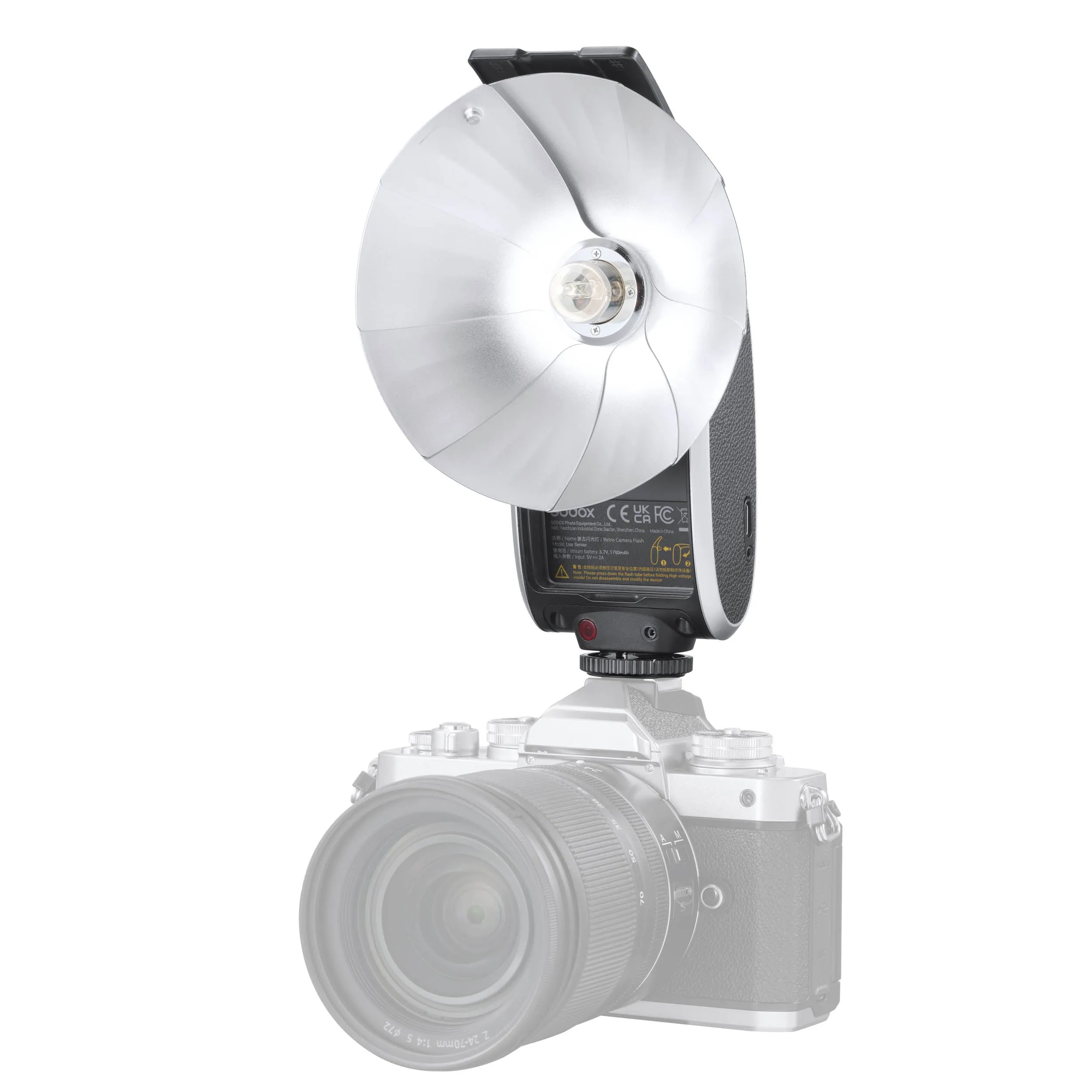 Lux Senior Retro-Styled On-Camera Manual Flash Speedlite