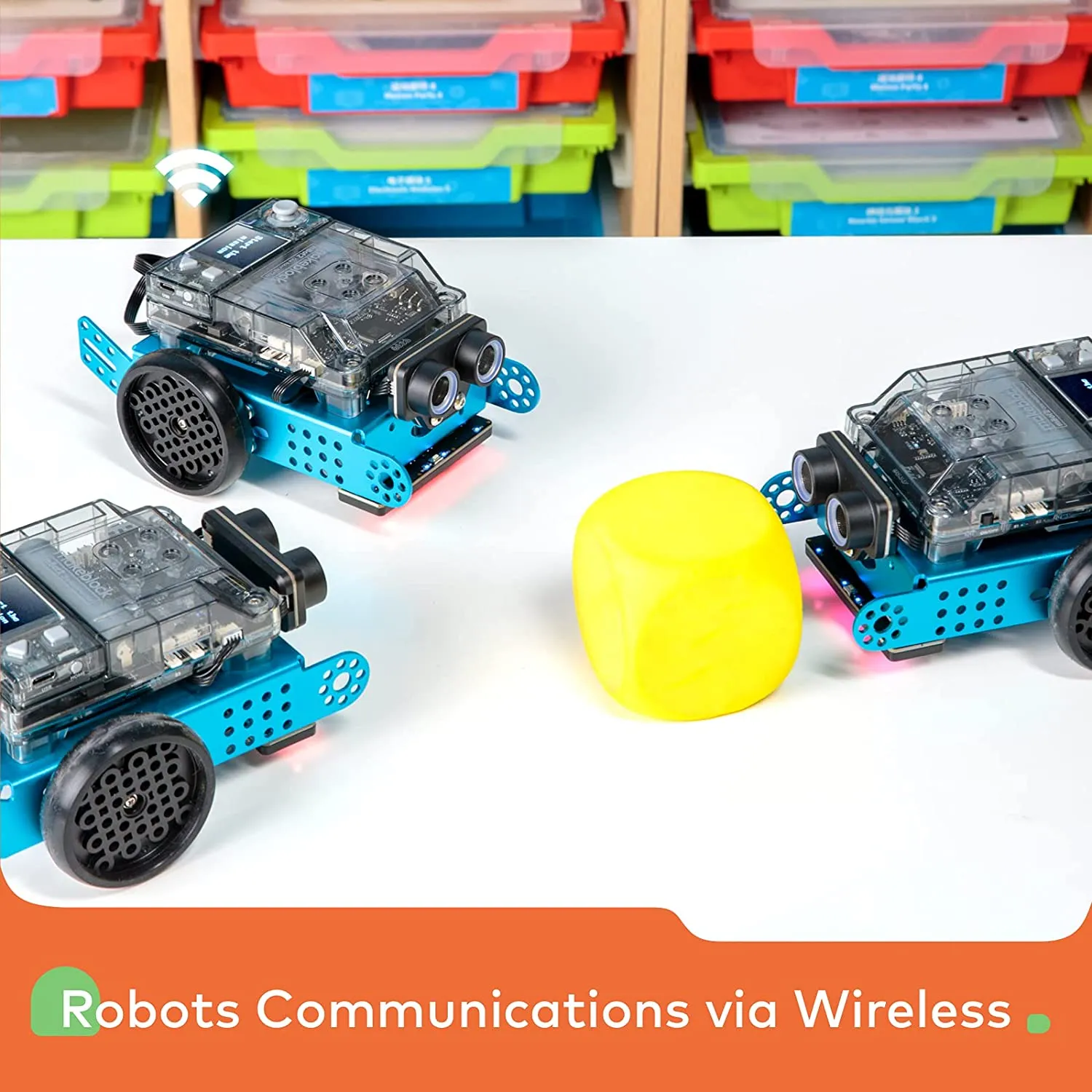 Makeblock mBot 2 / Neo (with CyberPi) Coding Robot for Scratch, Python Wi-Fi, IoT, AI Programming