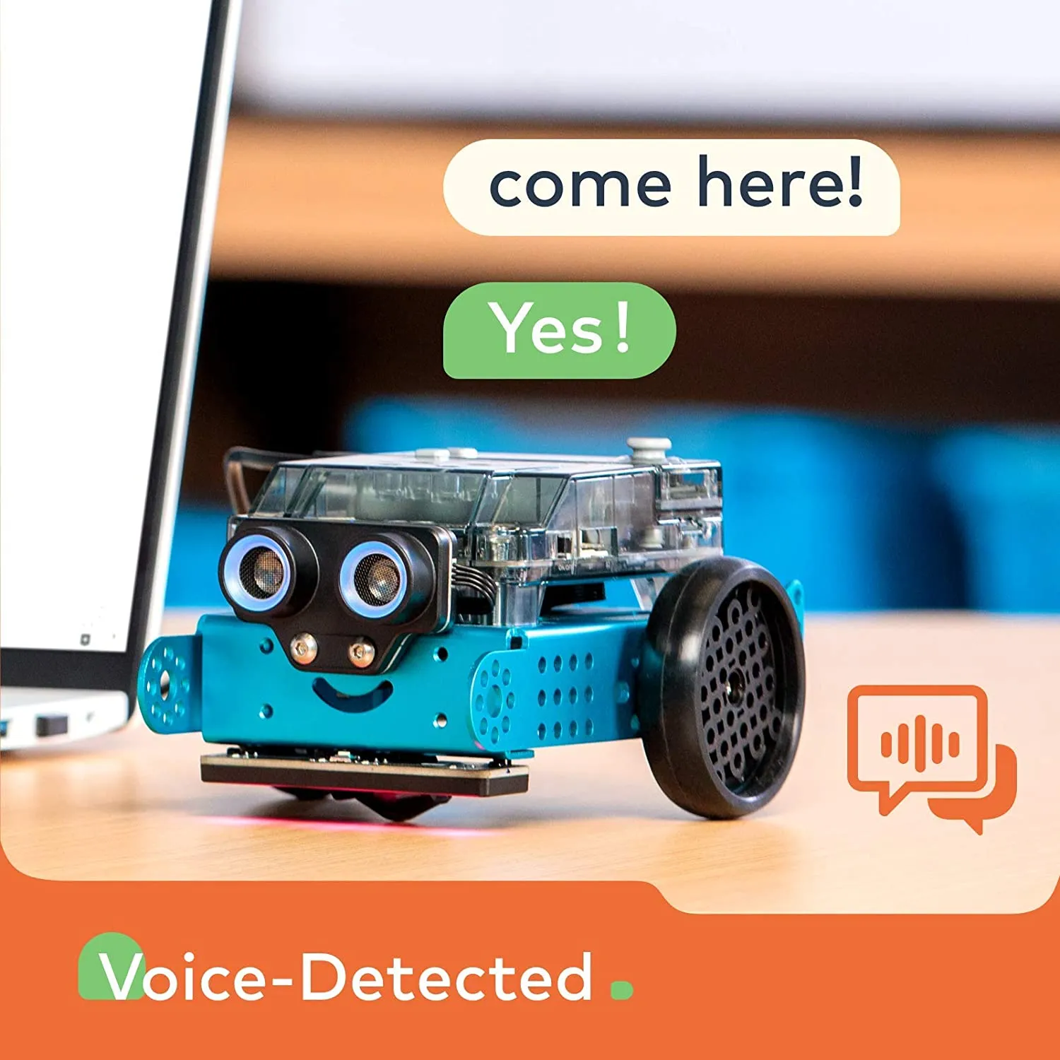 Makeblock mBot 2 / Neo (with CyberPi) Coding Robot for Scratch, Python Wi-Fi, IoT, AI Programming