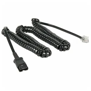 Plantronics U10P-S19 QD to RJ45 Cable for Aastra/Siemens Phones 38340-01