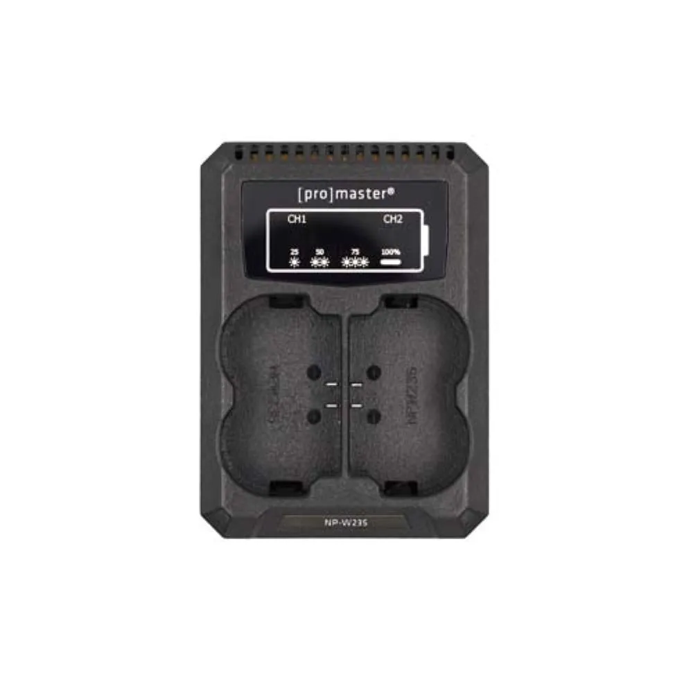 Pro Master Battery & Charger Kit for FUJI NP-W235